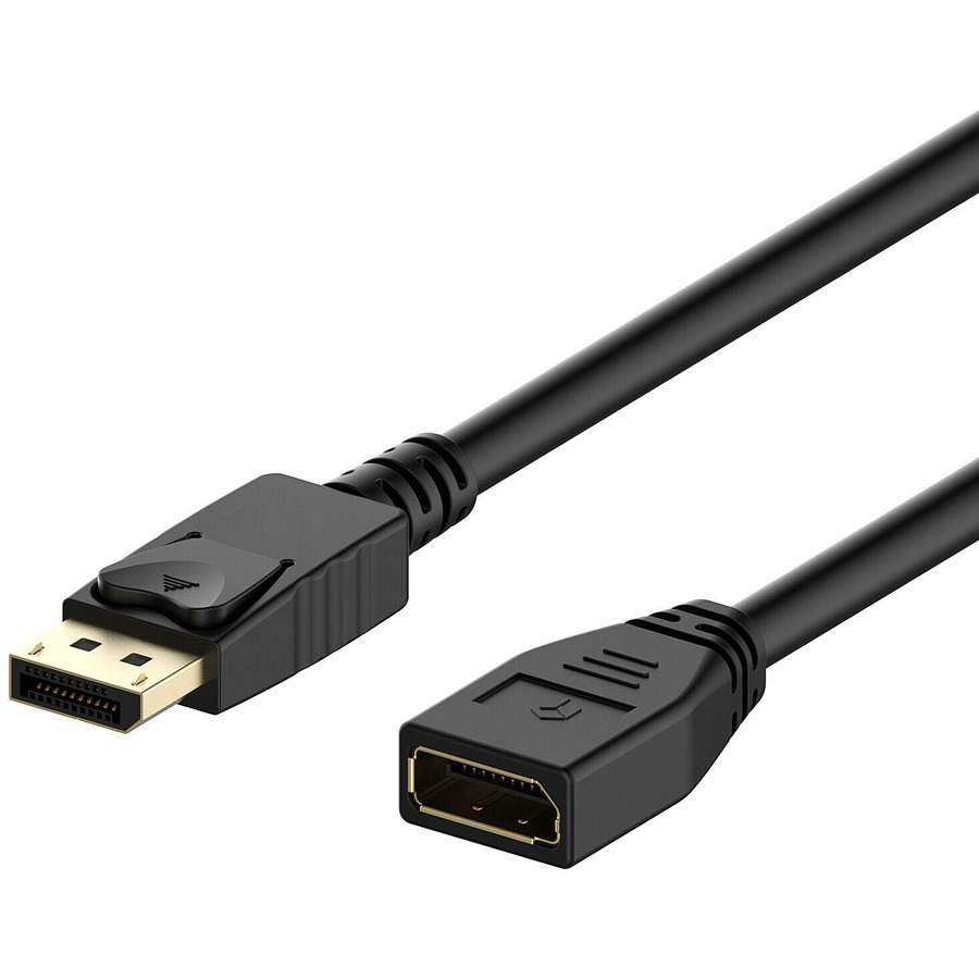 4xem 10ft Displayport Extension Male Female Dp 1.1 1080p Audio Video M/F