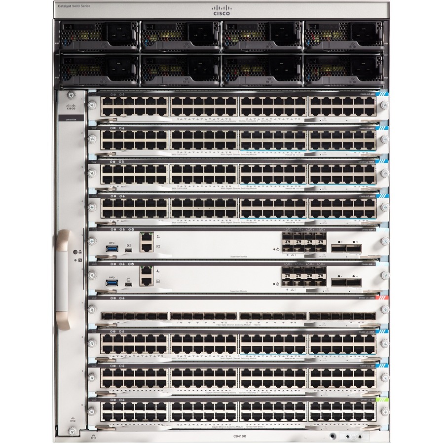 CISCO CATALYST 9400 SERIES 10 SLOT CHASSIS REMANUFACTURED