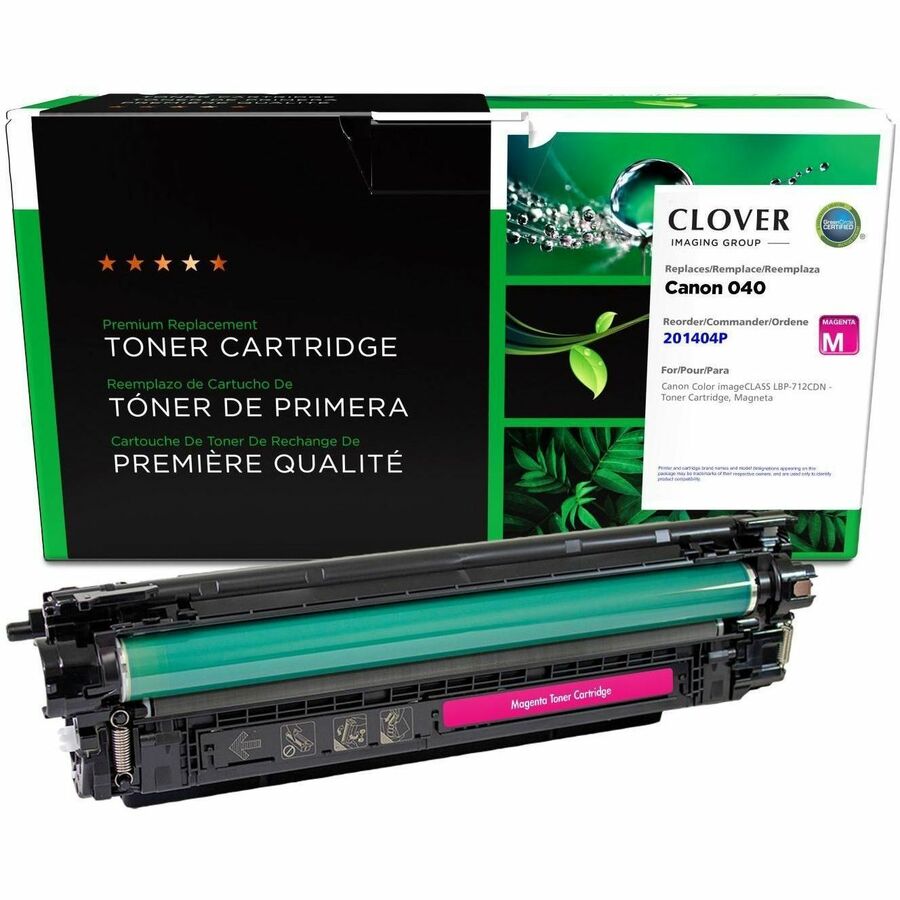 CLOVER IMAGING REMANUFACTURED MAGENTA TONER CARTRIDGE FOR CANON 0456C001 (040)