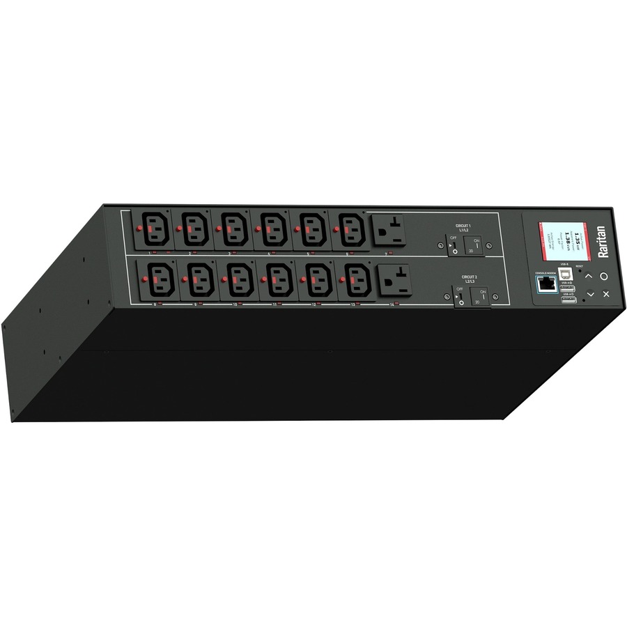 3PH, 208V AC, 30A (24A RATED); 21 OUTLETS: 18X C13 LOCKING, 3 X NEMA 5-20R; PLUG
