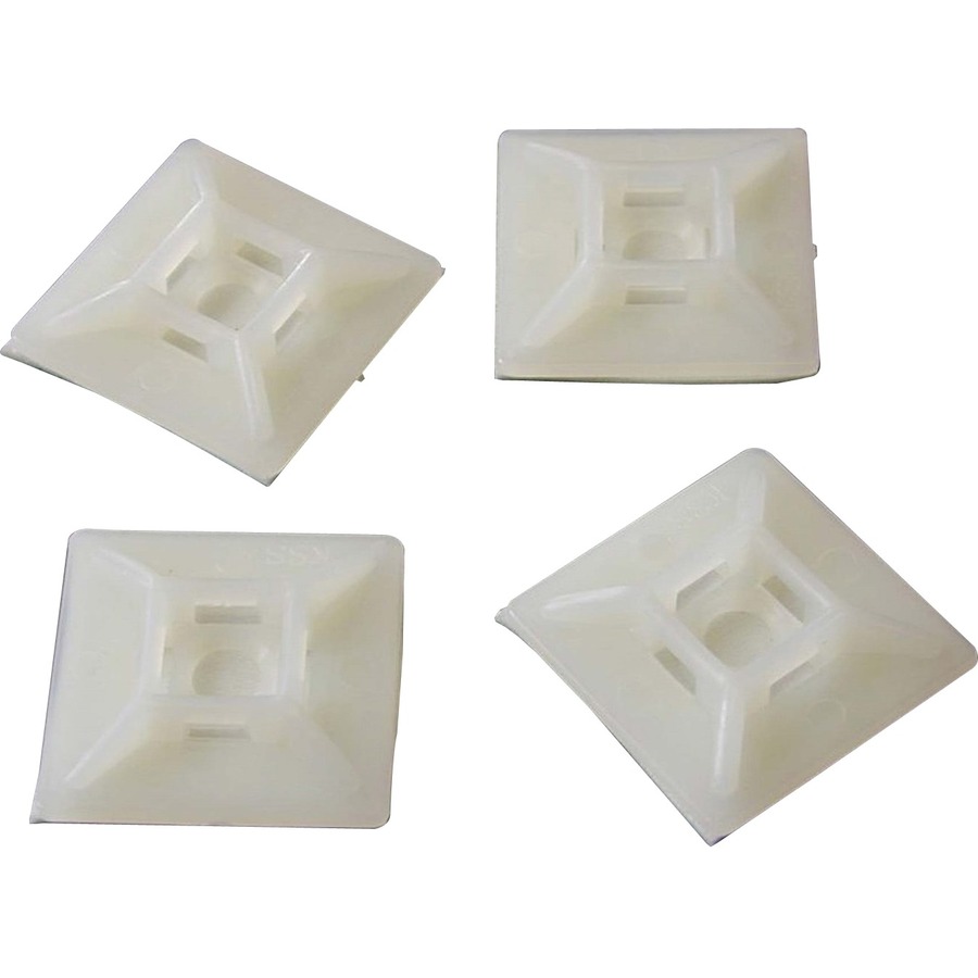 Nylon Cable Tie Mounts 100 Pkg