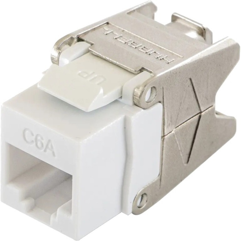 JACK, HJU6A, CAT6A, UNI, WH, 24PK