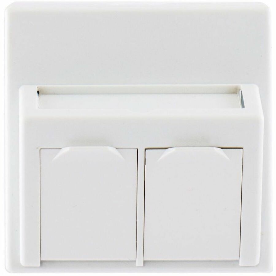 MODULE,FR,SHUTTERED,2PORT,ANGLE,WH,100PK