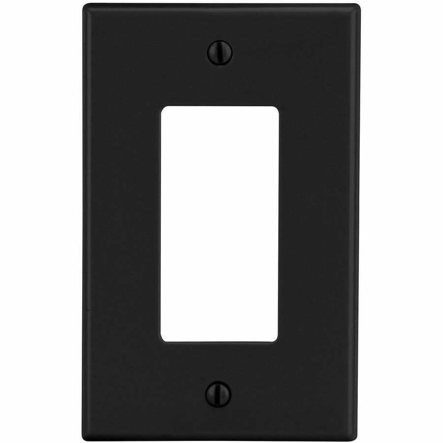 WALLPLATE, M-SIZE, 1-G, 1) DEC, BK