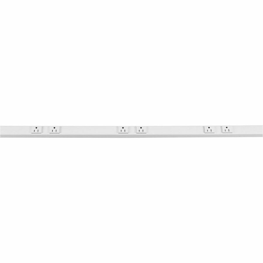 PLUGTRAK, 5, 15A, 1CIRC, 5 TR DUP, WHT