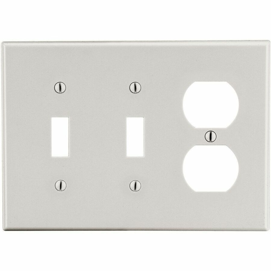 WALLPLATE, 3-G, 2) TOG 1) DUP, LA