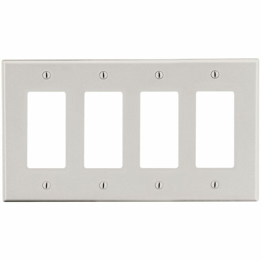 WALLPLATE, 4-G, 4) DEC, LA