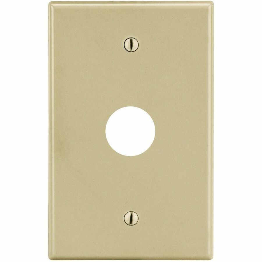 WALLPLATE, 1-G, .625 OPNG, BOX MT, IV