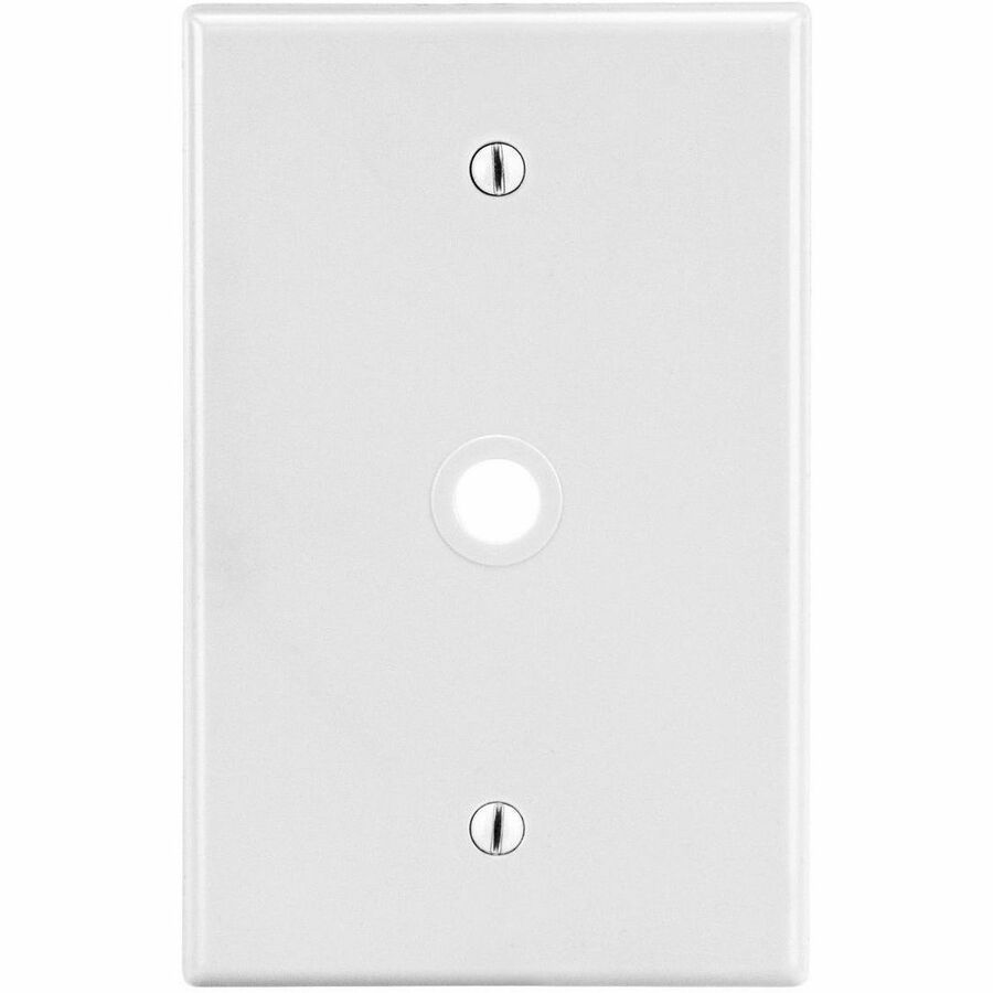 WALLPLT M-SIZE, 1-G, .406 OPN BX MT, WH