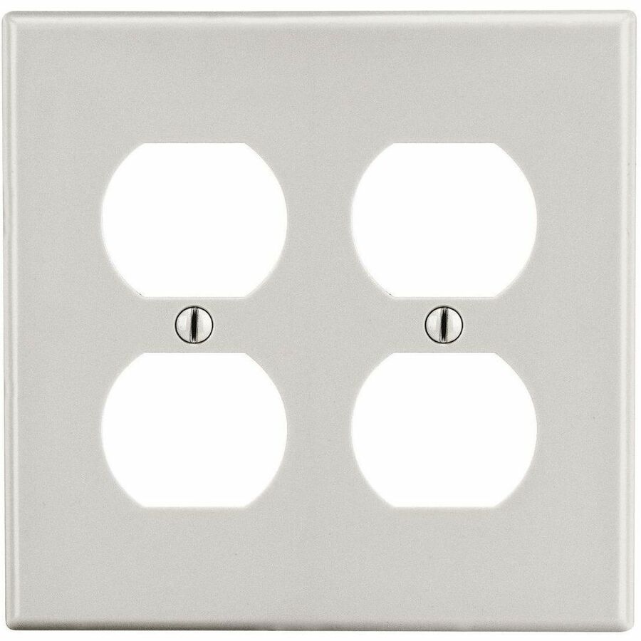 WALLPLATE, M-SIZE, 2-G, 2) DUP, LA