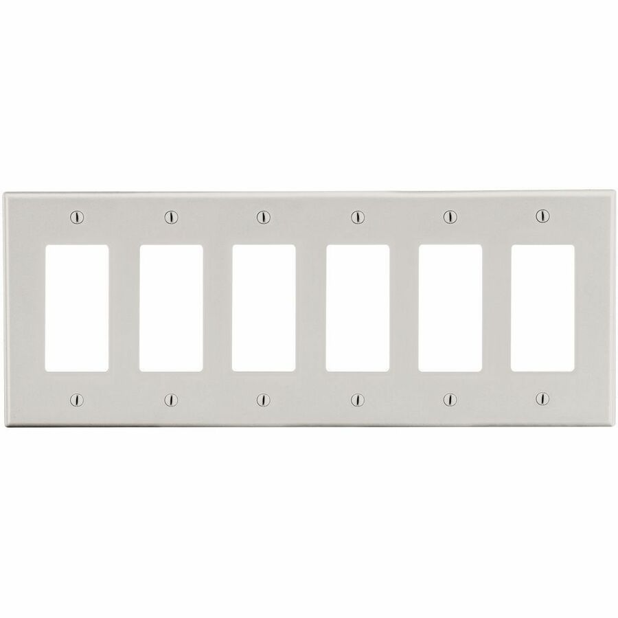 WALLPLATE, 6-G, 6) DEC, LA