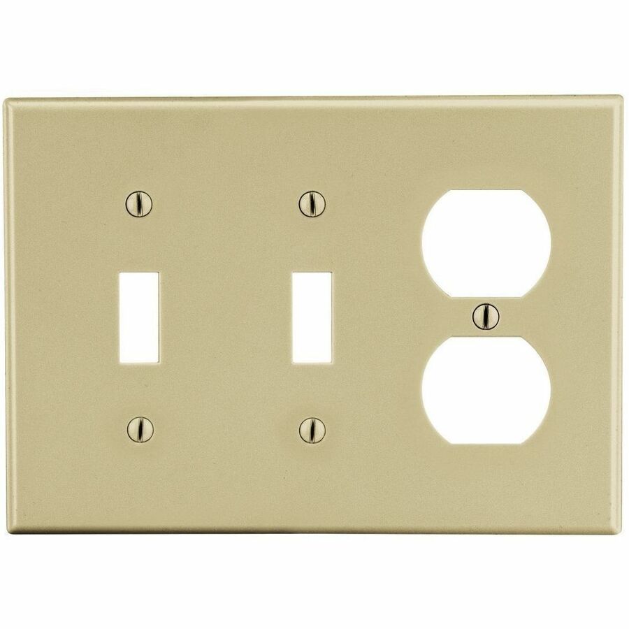 WALLPLATE, 3-G, 2) TOG 1) DUP, IV