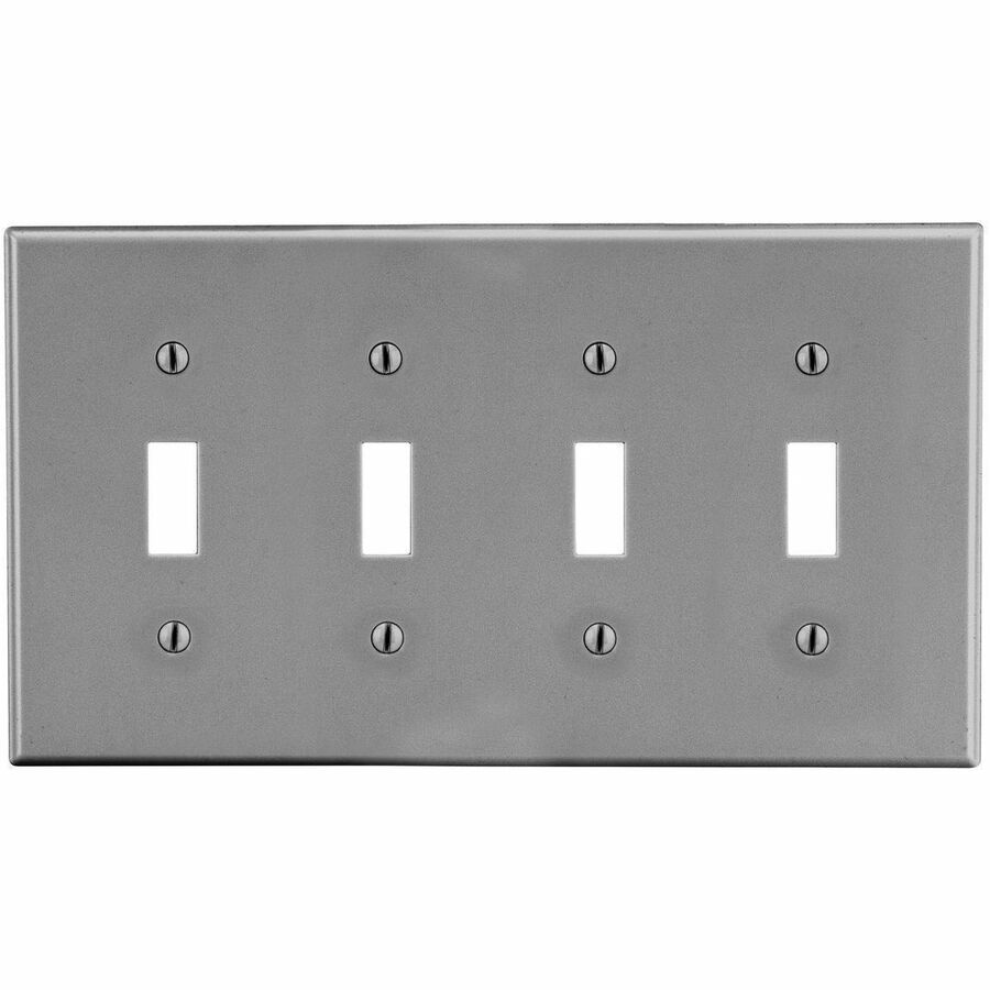 WALLPLATE, 4-G, 4) TOG, GY