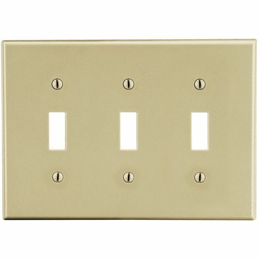 WALLPLATE, 3-G, 3) TOG, IV