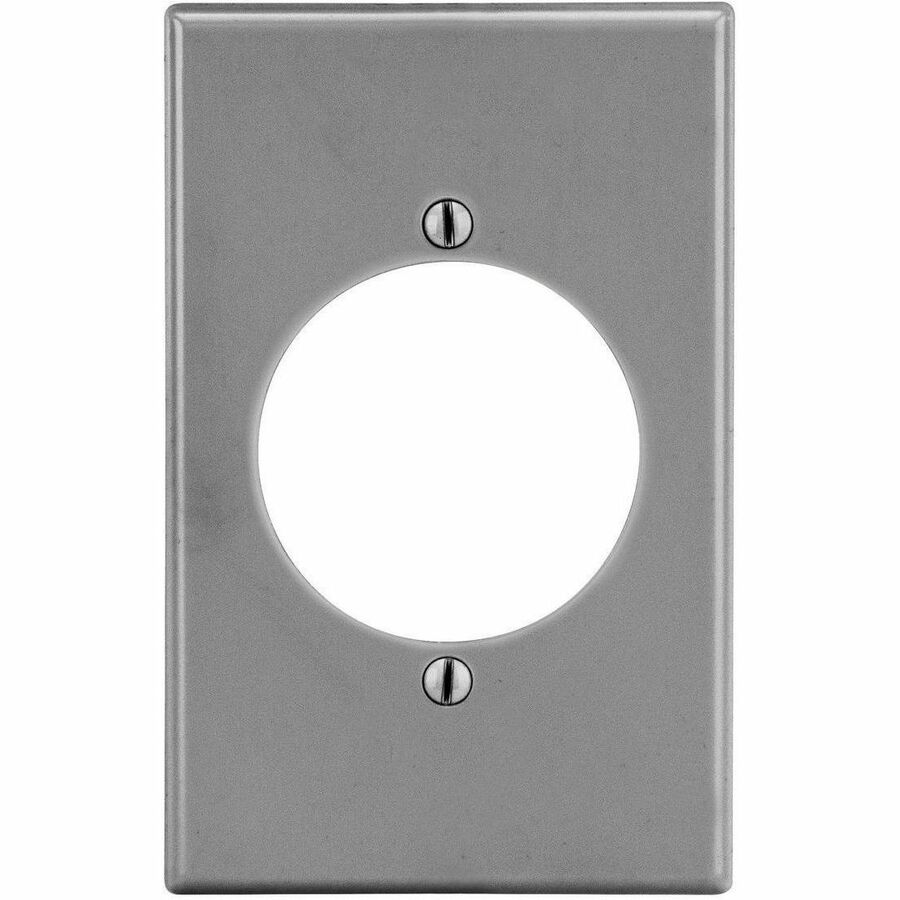 WALLPLATE, M-SIZE, 1-G, 2.15 OPNG, GY