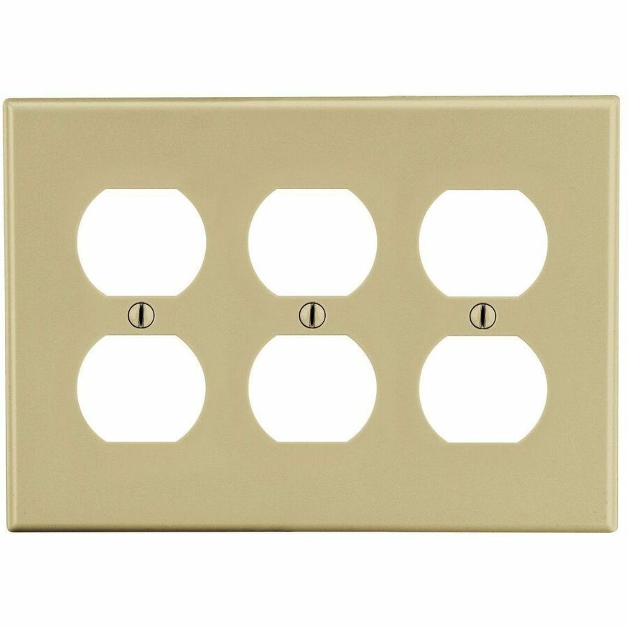 WALLPLATE, 3-G, 3) DUP, IV