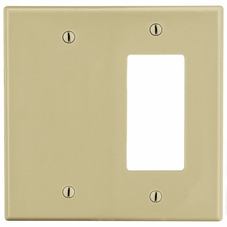 WALLPLATE, 2-G, 1) DECOR 1) BLANK, IV