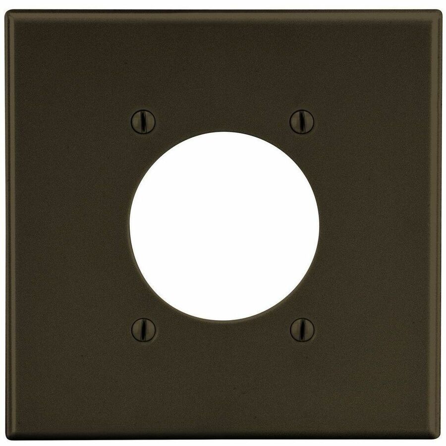 WALLPLATE, M-SIZE, 2-G, 2.15 OPNG, BR