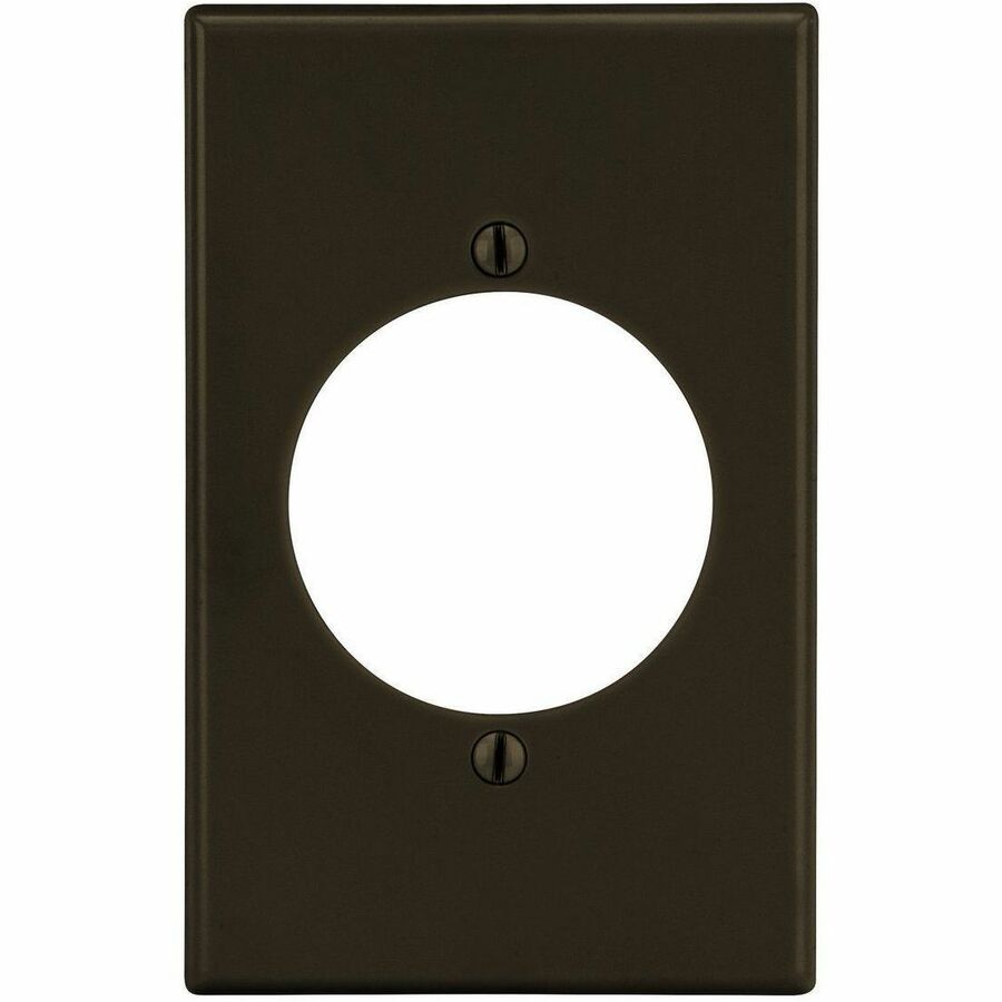 WALLPLATE, 1-G, 2.15 OPNG, BR