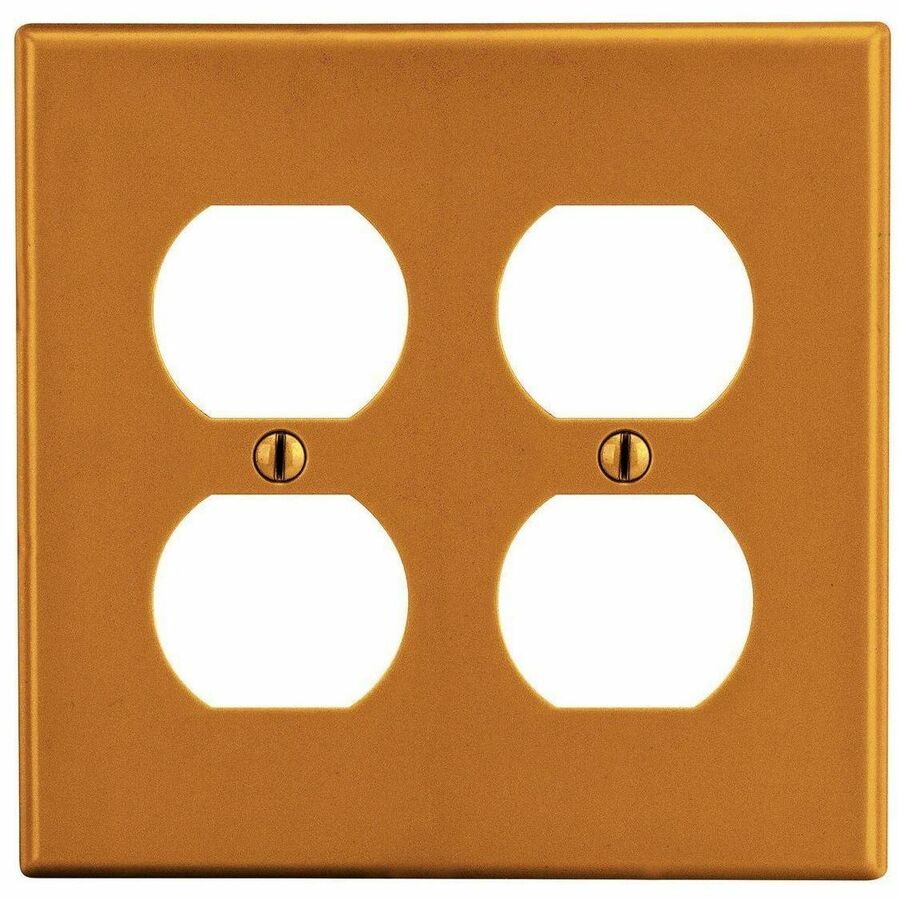 WALLPLATE, 2-G, 2) DUP, OR