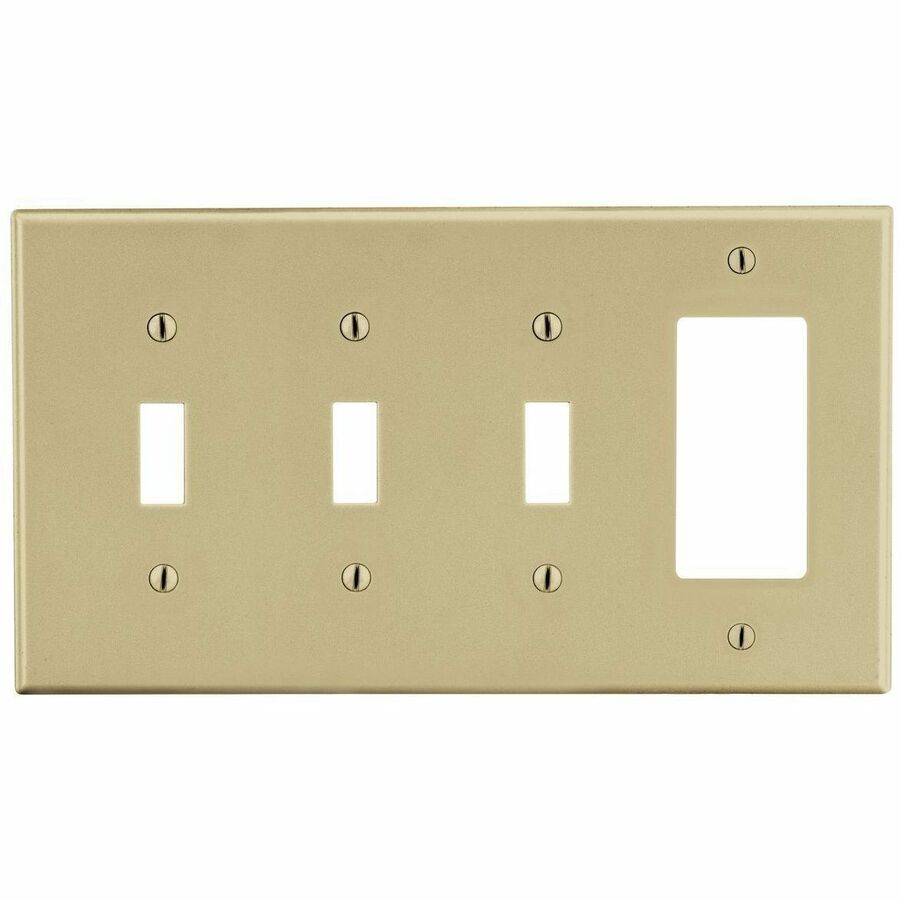 WALLPLATE, 4-G, 3) TOG 1) DEC, IV