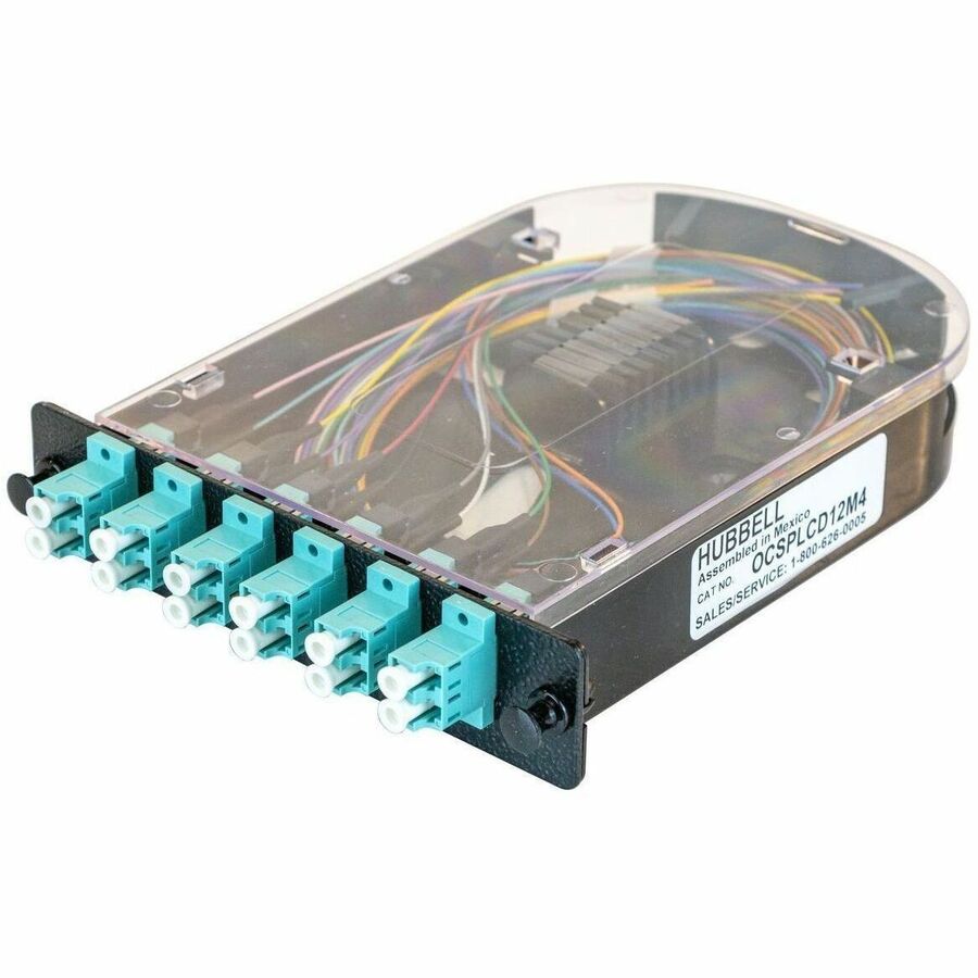 FIBR,SPL CASS,SF,LCD,OM4/OM3,12F,AQ