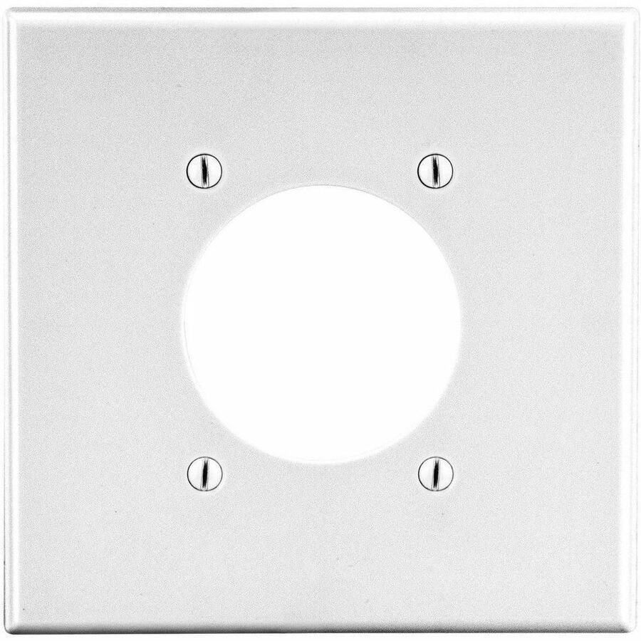 WALLPLATE, 2-G, 2) 2.15 OPNG, WH