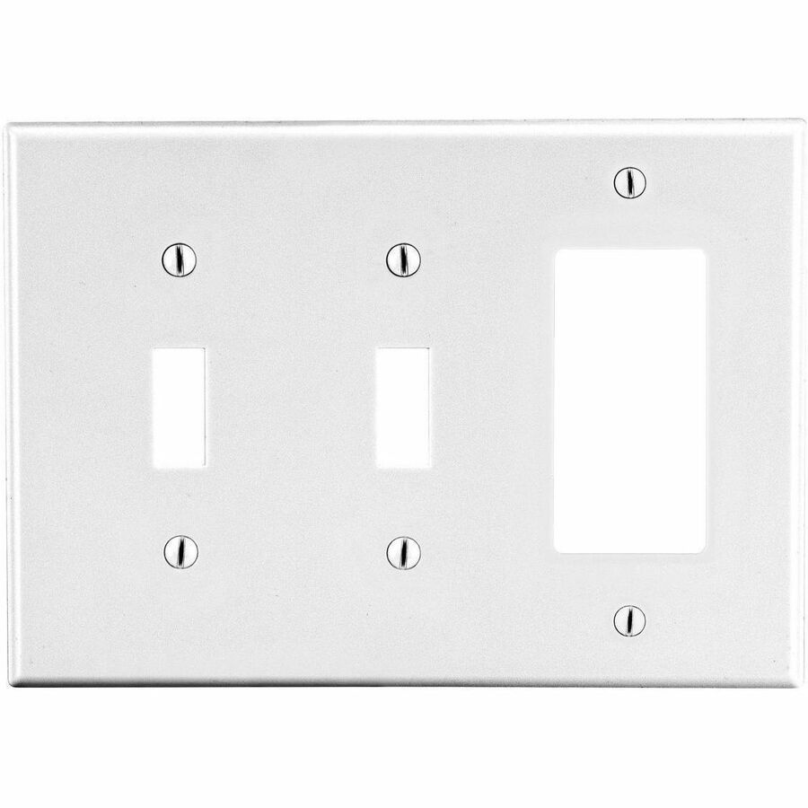WALLPLT, M-SIZE, 3-G, 2) TOG 1) DEC, WH