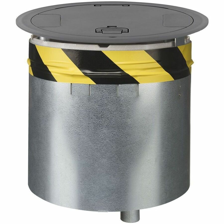 SYSTEM1 10IN FRPT FITTING WITH GRY COVER