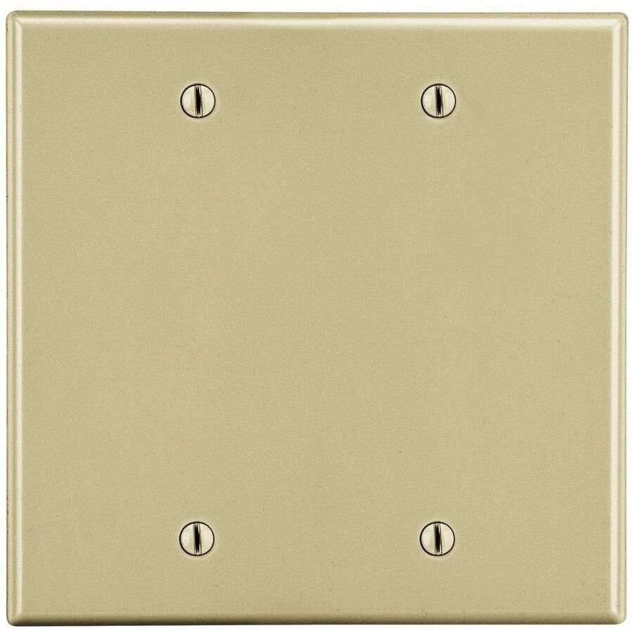 WALLPLT, M-SIZE, 2-G, 2 BOX MT BLNK, IV