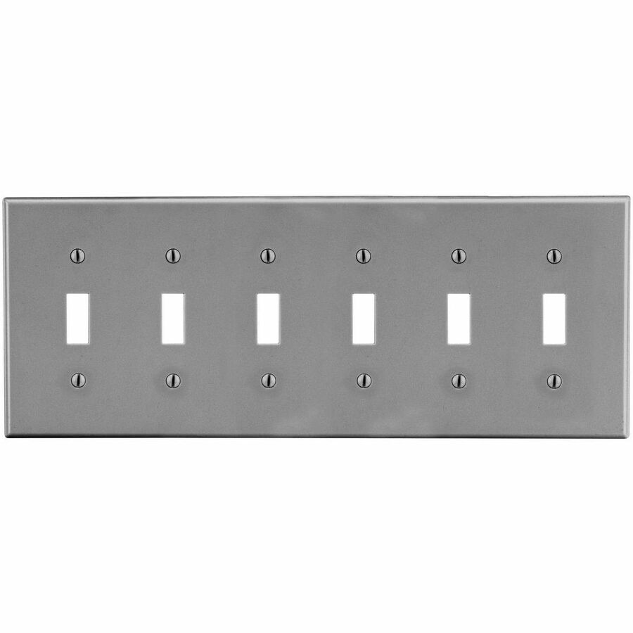 WALLPLATE, 6-G, 6) TOG, GY