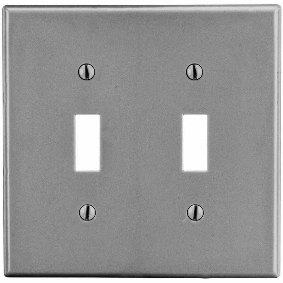 WALLPLATE, 2-G, 2) TOG, GY