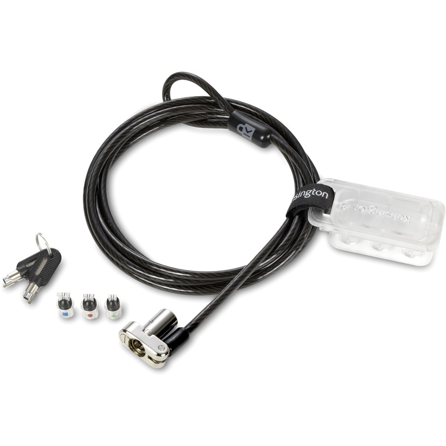 KENSINGTON UNIVERSAL 3-IN-1 KEYED LAPTOP LOCK