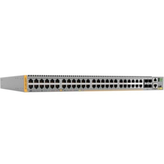 48 X 10/100/1000BASE-TX POE+ PORTS, 2 X SFP+ PORTS, 2 X SFP+/STACK PORTS, 1 X EX