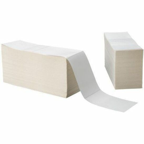 4INX6IN DT PREMIUM FANFOLD PAPER LABEL, 2,000 LABELS/STACK, 2 STACKS/CASE