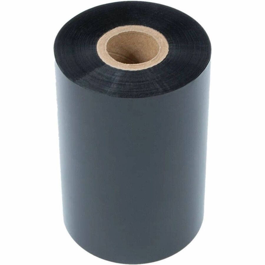 60MM (2.36IN) WIDE TT WAX/RESIN RIBBON, BLACK, 1 CORE, 600M/ROLL, 12 ROLLS/UNIT