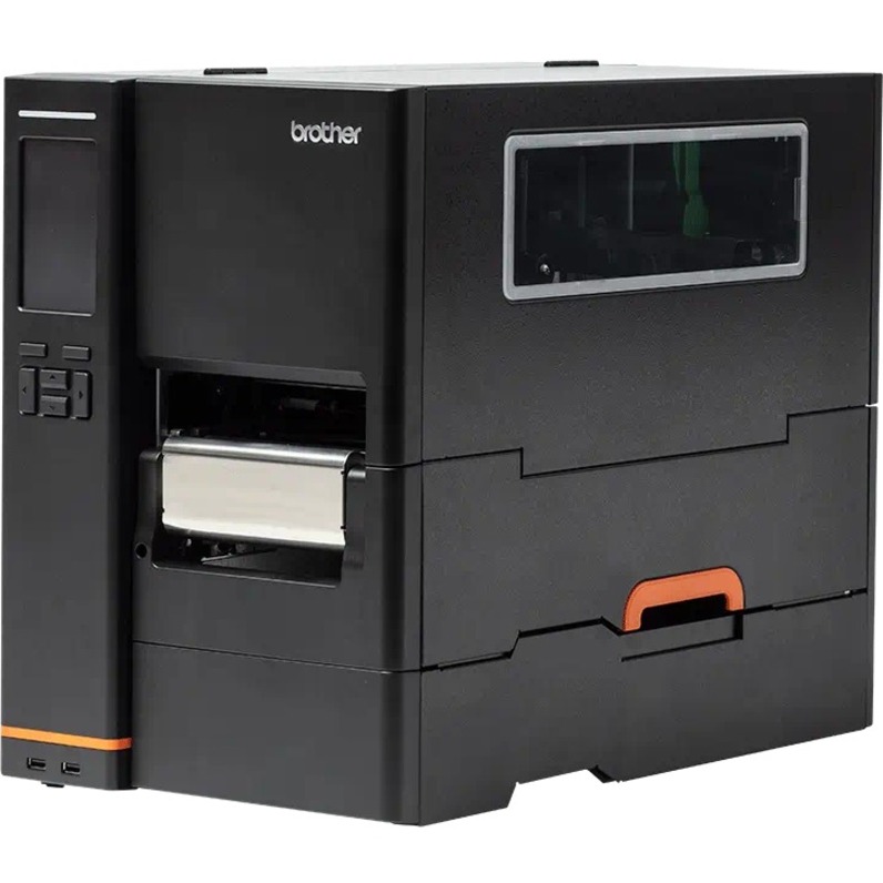 4.5 TITAN INDUSTRIAL PRINTER W FULL ROLL REWIND, TT, 300DPI, 12IPS, COLOR TOUCH