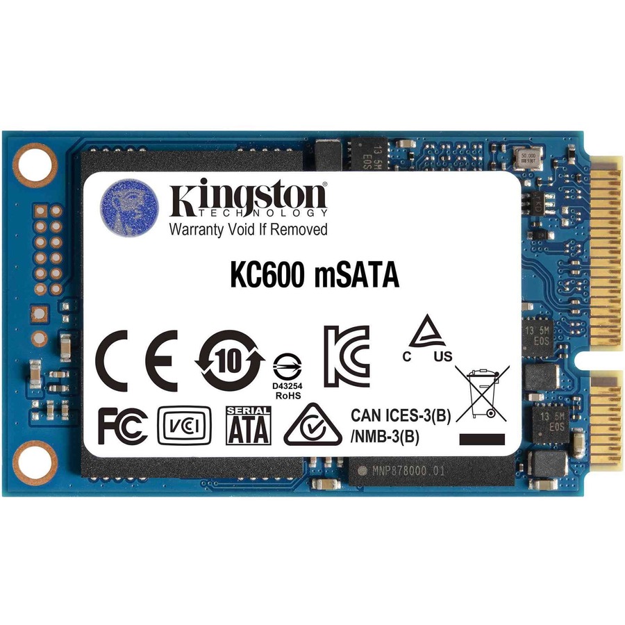 Kingston SSD SKC600MS/256G - 256G SSD KC600 SATA3 mSATA