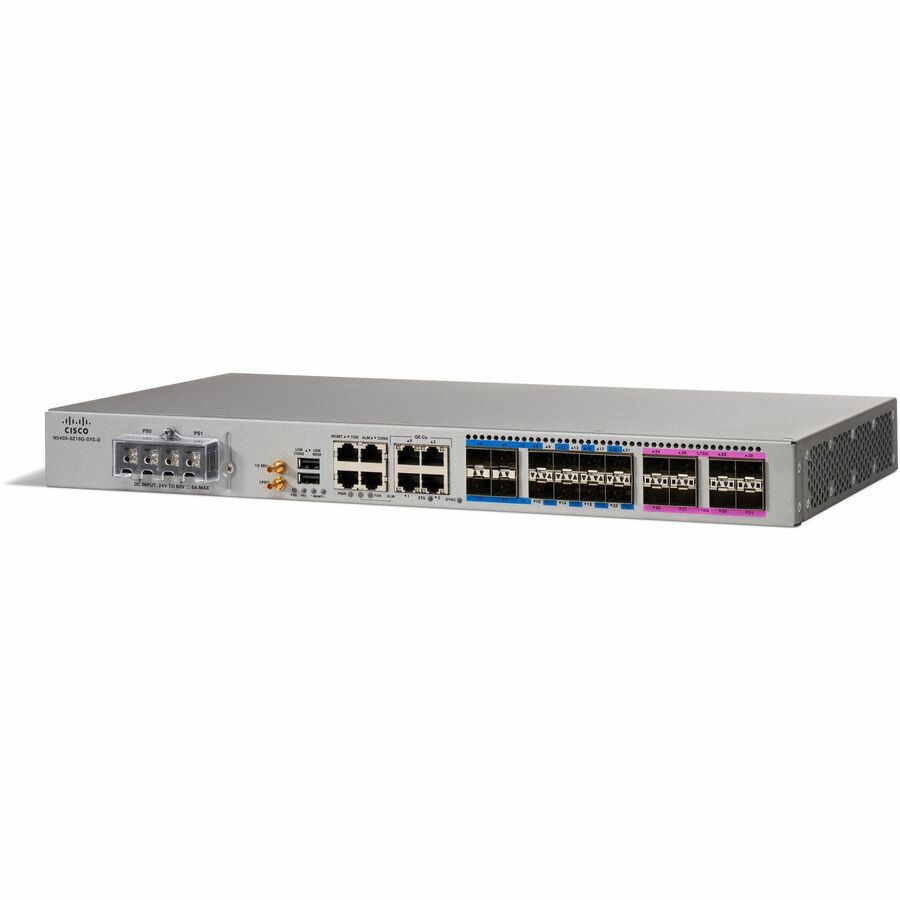 ROUTER N540X-8Z16G-SYS-D - 12/20(CSFP) X1G + 4X1GCU + 8X1/10G DUAL-DC ITEMP CONF