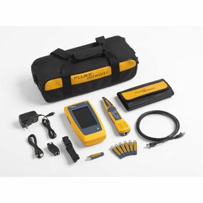 Fluke Networks LinkIQ Cable and Network Test Kit with Industrial Ethernet Adapters (LIQ-KIT-IE)
