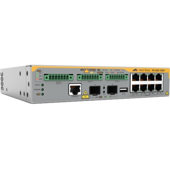 TAA 8 1GB POE++ 3 PORT DC INPUT 2SFP