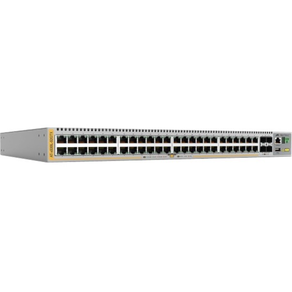 L3 STACKABLE SWITCH, 48X 10/100/1000-T, 4X SFP+ PORTS AND DUAL FIXED PSU. TAA CO