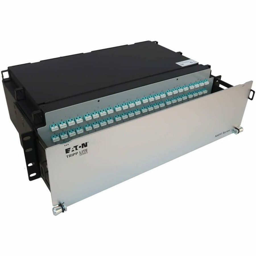 EATON TRIPP LITE SERIES PRELOADED FIBER PATCH PANEL, 3U - 24X (12F MTP/MPO-PC TO