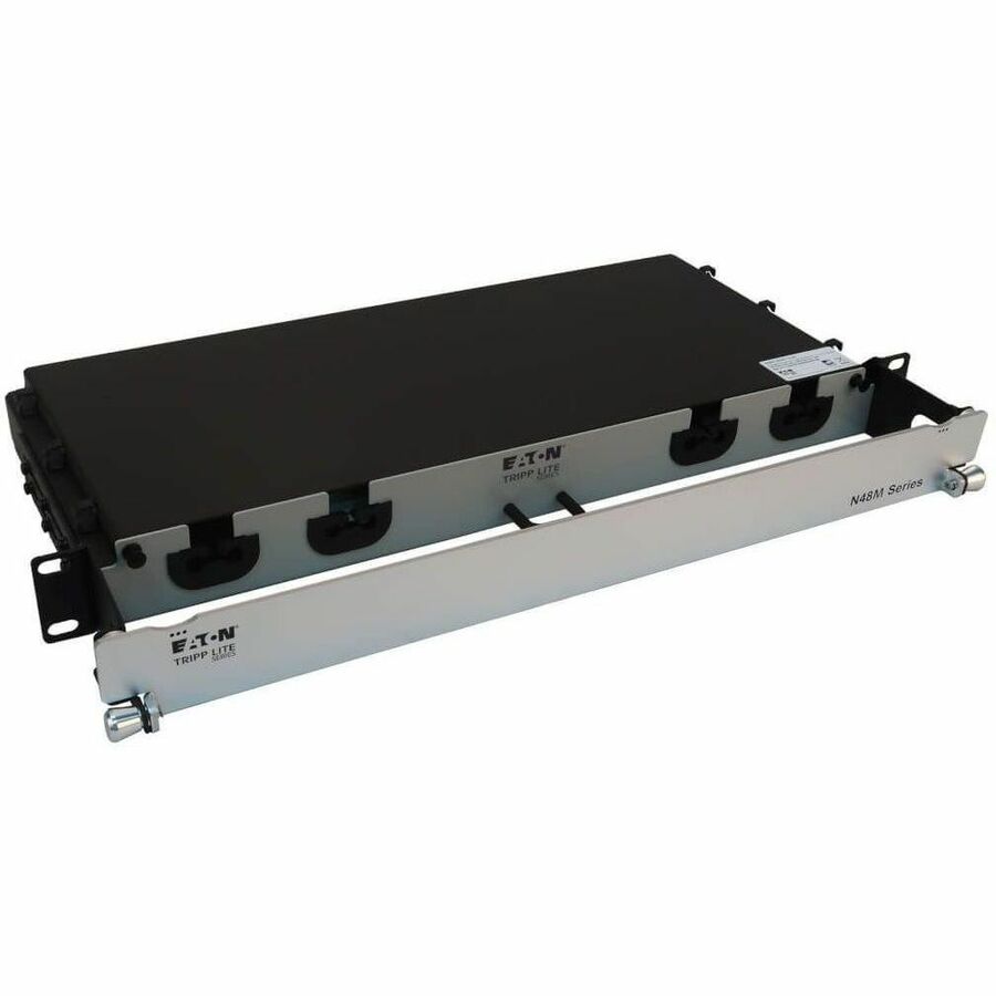 EATON TRIPP LITE SERIES PRELOADED FIBER PANEL, 1U - 2X (24F MTP/MPO-PC TO 12X LC