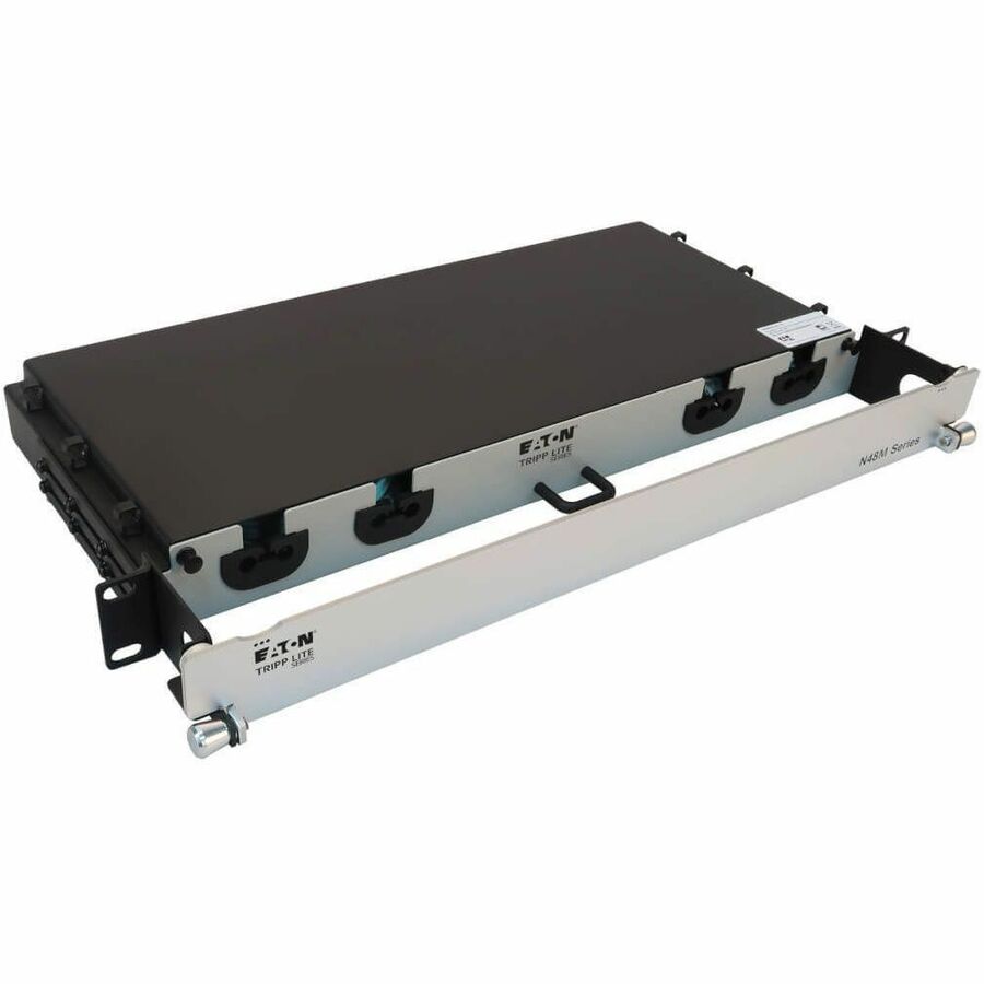 EATON TRIPP LITE SERIES PRELOADED FIBER PANEL, 1U - 8X LC/LC DUPLEX CABLES (M/M)