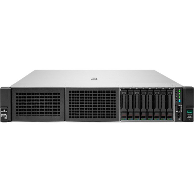 HPE ProLiant DL385 G10 Plus v2 2U Rack Server - 1x AMD EPYC 7313 16-Core 2.9GHz - 32GB - Dual-CPU Support - 8x SFF 2.5" Bays - 1x 800W (P39122-B21)