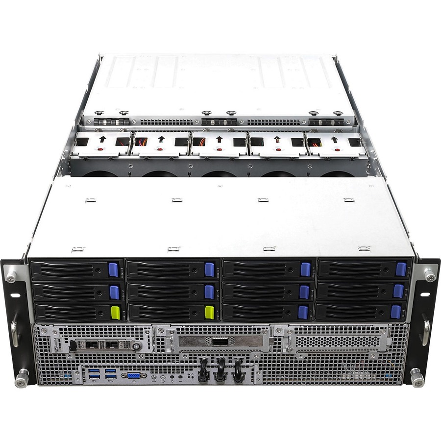ASROCK RACK 4U8G-ROME2/2T 4U RACKMOUNT SERVER BAREBONE AMD EPYC 7003 AND 7002 SE