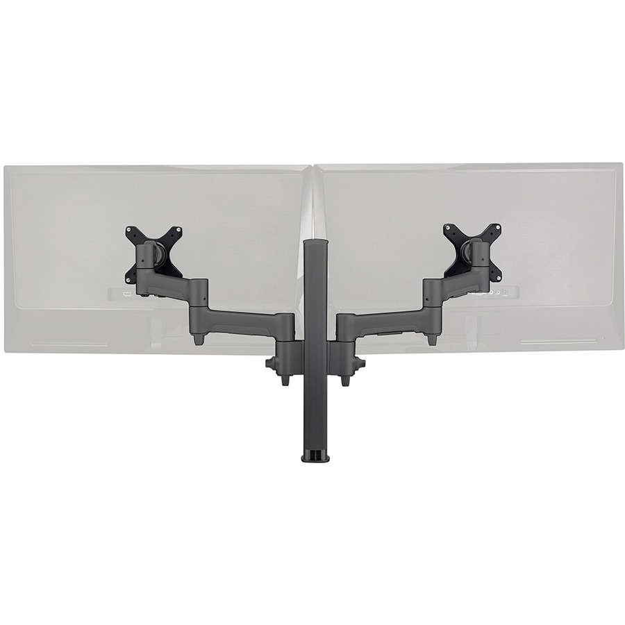 IDEAL FOR TWO MONITORS. SUITS FLAT DISPLAYS UP TO 26.5 LBS. & CURVED DISPLAYS UP