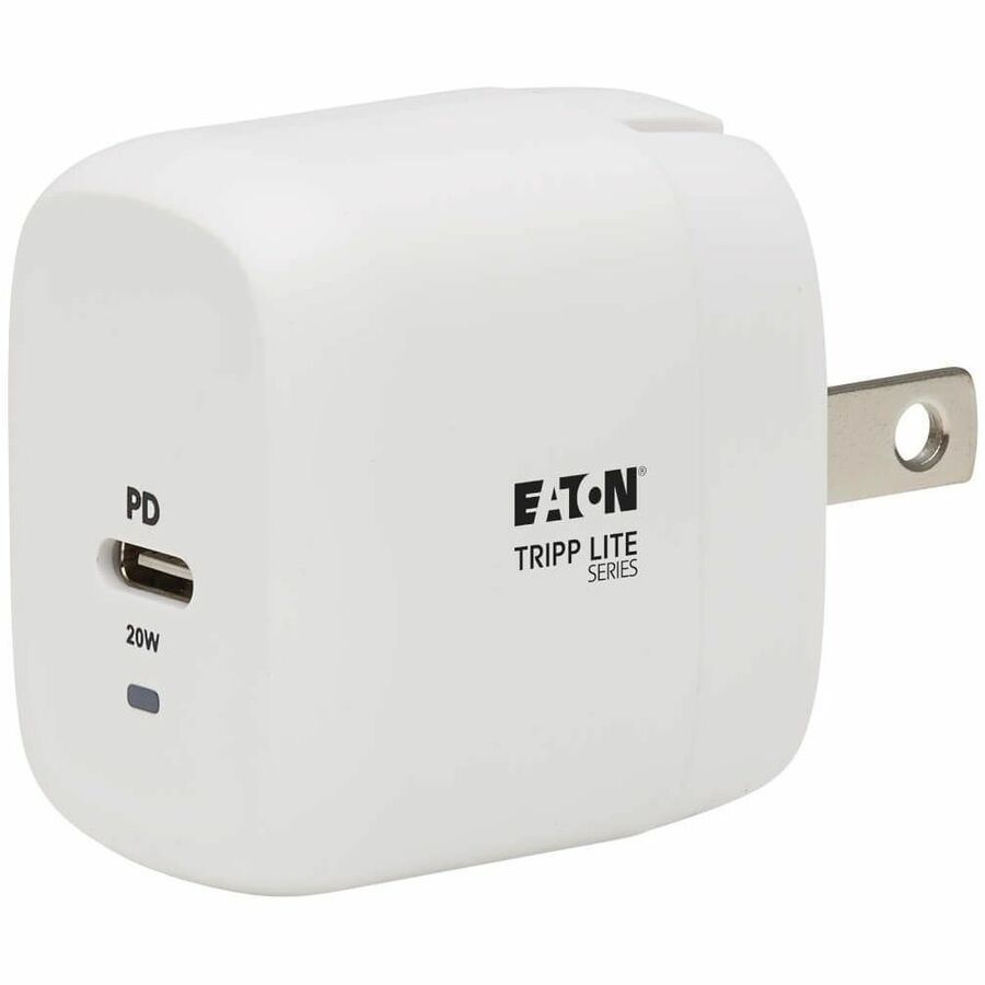 EATON TRIPP LITE SERIES COMPACT 1-PORT USB-C WALL CHARGER - GAN TECHNOLOGY, 20W