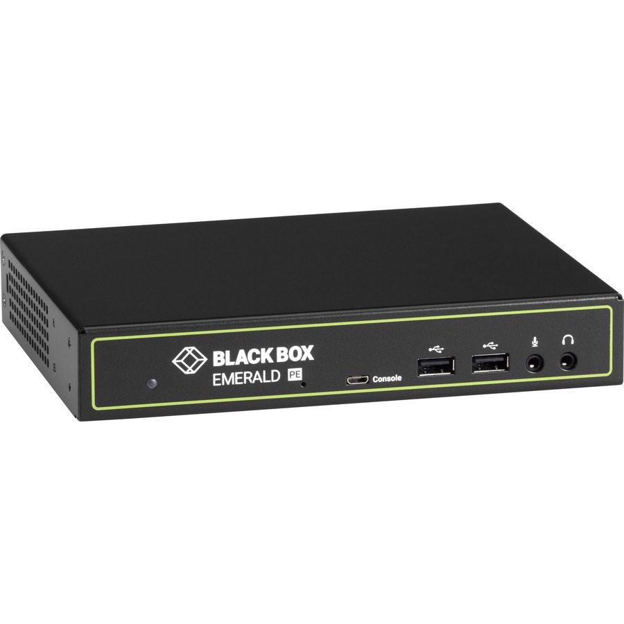 KVM-OVER-IP RECEIVER - SINGLE-MONITOR, DVI-D, USB 2.0, AUDIO, POE, DUAL NETWORK